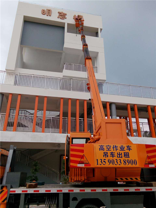 坪地高空作业车|坪地高空吊装|坪地高空作业车出租 