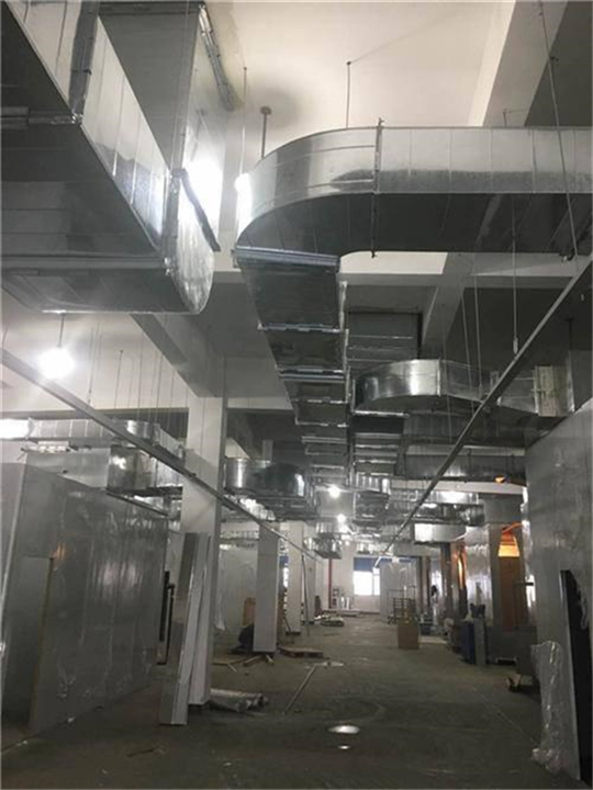 保定超市环保通风管道设计公司电话多少