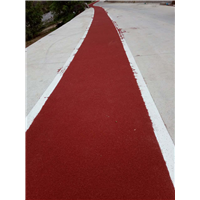 西安彩色路面