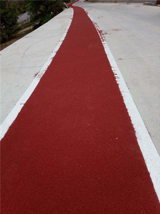 西安彩色路面