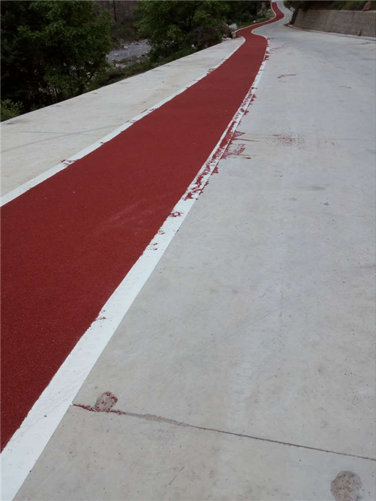西安彩色路面 