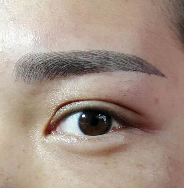 深圳半**纹眉 