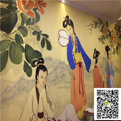 西安彩绘【西安墙**绘】18709271923 