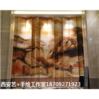 西安墙绘☻$西安彩绘 
