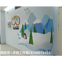 咸阳墙绘+咸阳墙**绘=咸阳手绘墙 