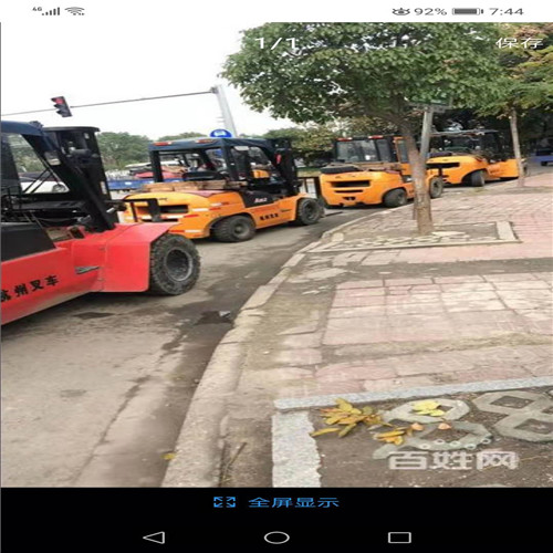 江西租用叉车