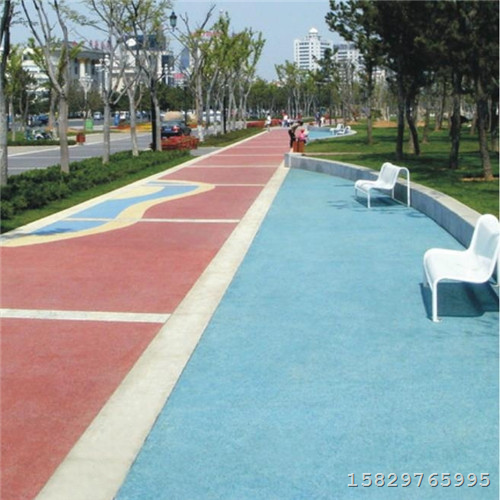 西安透水路面施工&咸阳透水地坪 