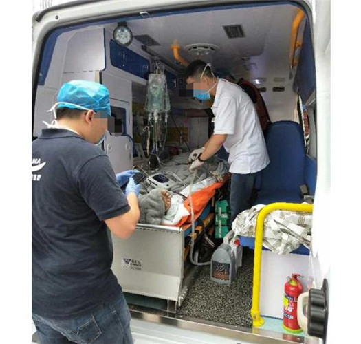 江口县骨科医院120转院租救护车出租电话