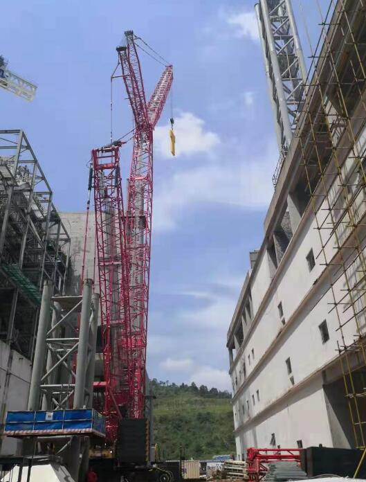 汕头市履带吊吊车出租 