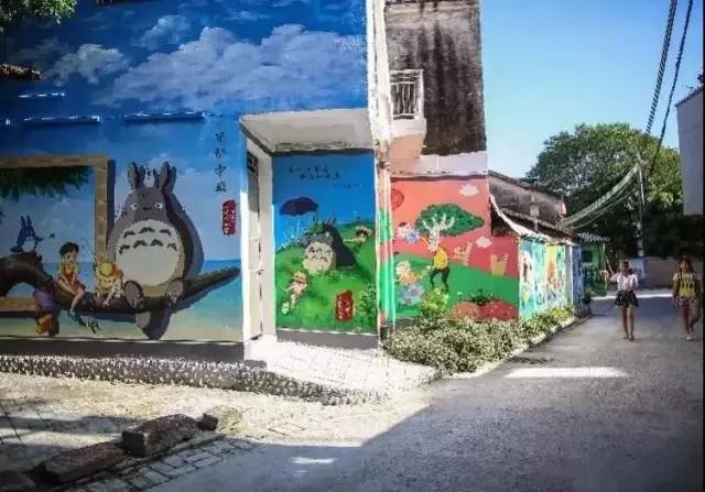 厦门手绘墙#厦门涂鸦 