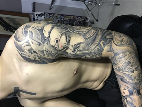 厦门纹身刺青作品 3 