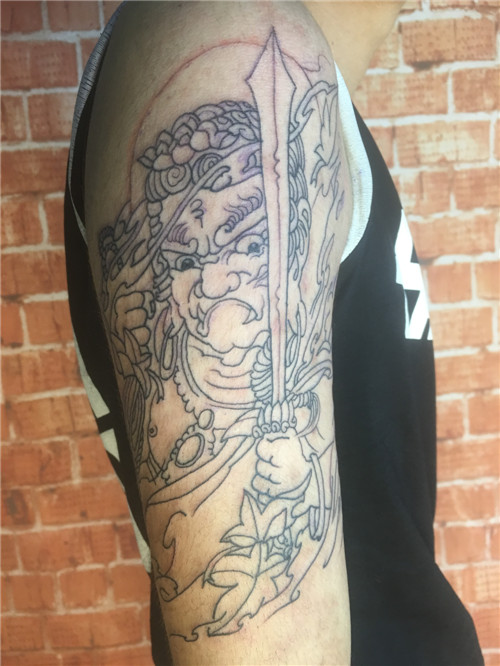 厦门刺青-传统纹身作品2