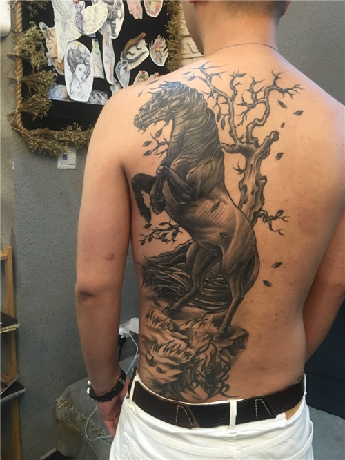 厦门刺青-厦门大地纹身传统纹身作品19
