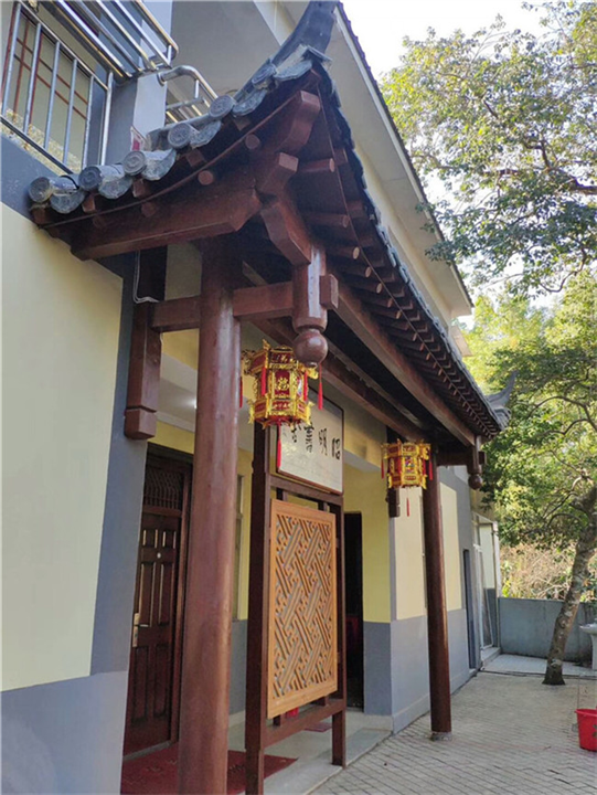 木质门头 