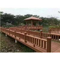 河北防腐木栈道安装
