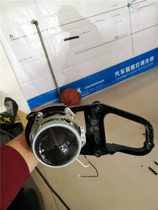 烟台招远恶魔眼海拉透镜改装 