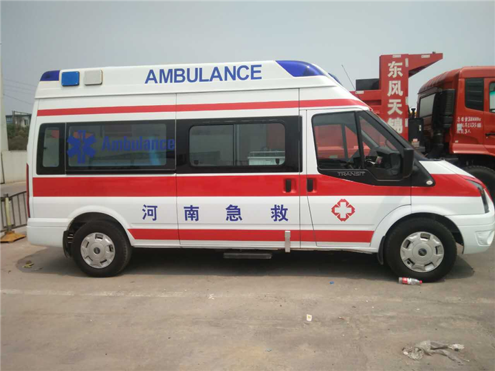 濮阳救护车出租驻马店120接送 