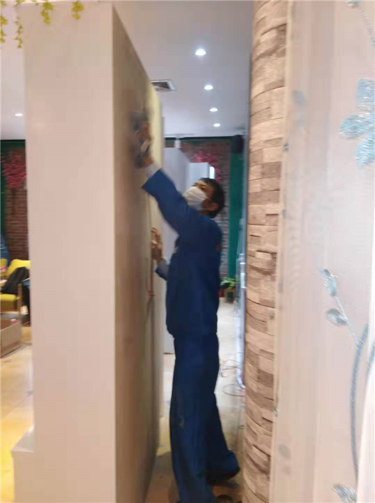 钦州新阳街94号玫莉蔻甲醛治理工程