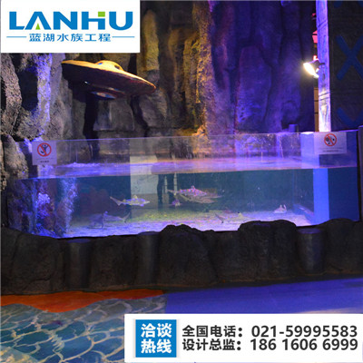 哪里有卖亚克力玻璃大型鱼缸，上海水族景观工程 