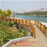 防腐木护栏