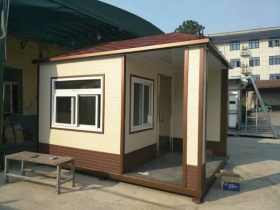 新疆金属雕花板岗亭HY-09 