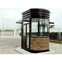 新疆金属雕花板岗亭HY-07 
