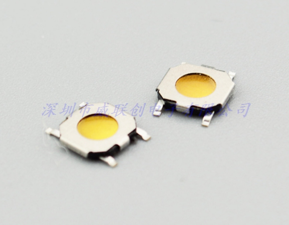4X4X0.8按键开关5X5X0.9贴片超薄轻触开关 防水 