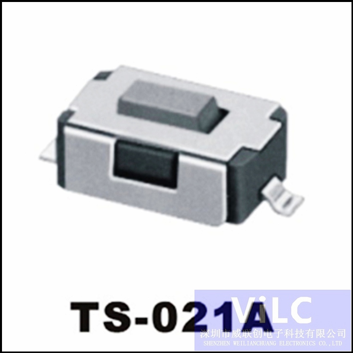 180度卧式贴片SMT/环保型轻触开关TS-021A 