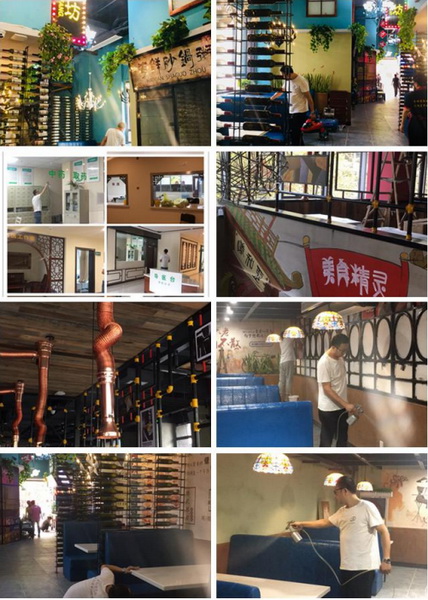 黄石除甲醛~羲和亚自助餐厅