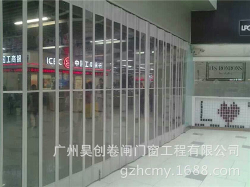 深圳水晶折叠推拉门