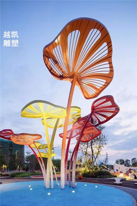 景观抽象扇子雕塑精品大型雕塑雕塑不锈钢制造商