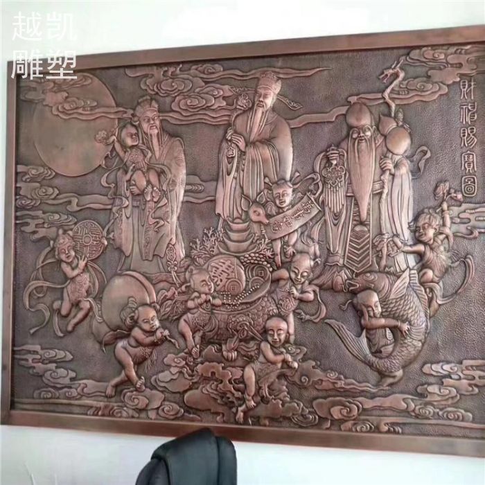 庭院铜地雕主体制作
