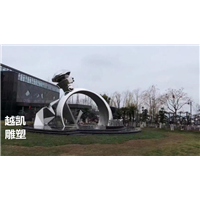 室外指环雕塑常用