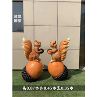优价酒店松鼠雕塑结构厂家