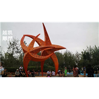 承接三维海星雕塑景观生产厂家