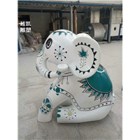 观赏型公园大象雕塑文化厂