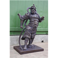 双林寺韦陀复刻模型