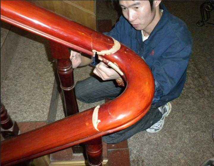 南充红木楼梯维修 