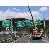 河北道路指示牌杆 