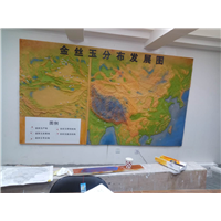 新疆立体地图沙盘的特性 