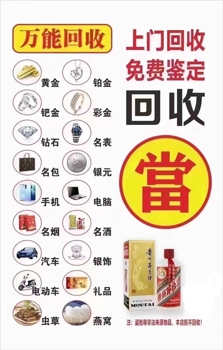 万州黄金回收