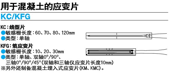 共和KYOWA应变片