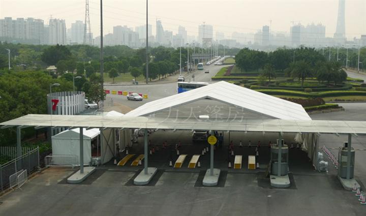 安检通道篷房/临时通道篷房 