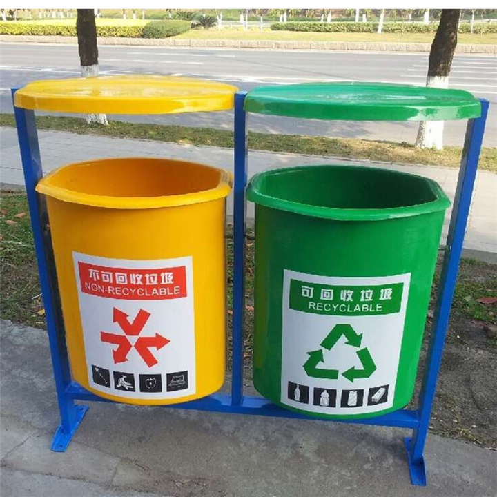 深圳户外垃圾桶 果皮箱 小区分类垃圾桶 