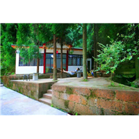 四面山农家乐环境 