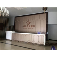 石狮公司形象墙