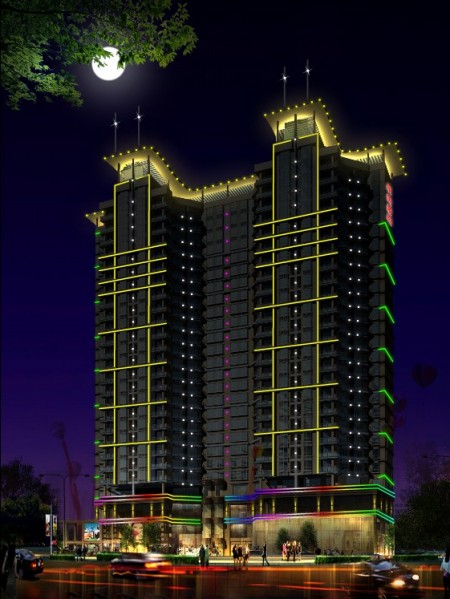 石狮夜景工程/夜景工程设计工程01