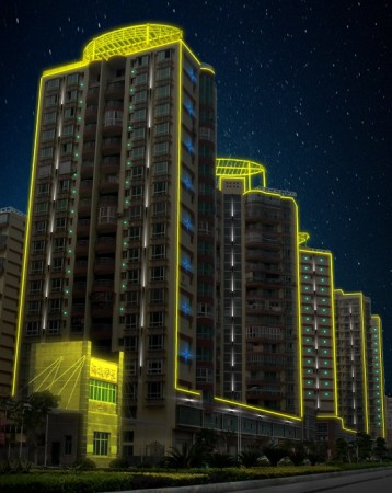 石狮夜景工程/夜景工程设计中心04