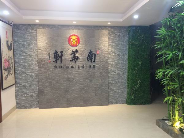 石狮公司形象墙