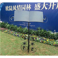 石狮导示牌